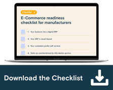 Download - Manufacturing Commerce Playbook - E-Commerce Readiness Checklist